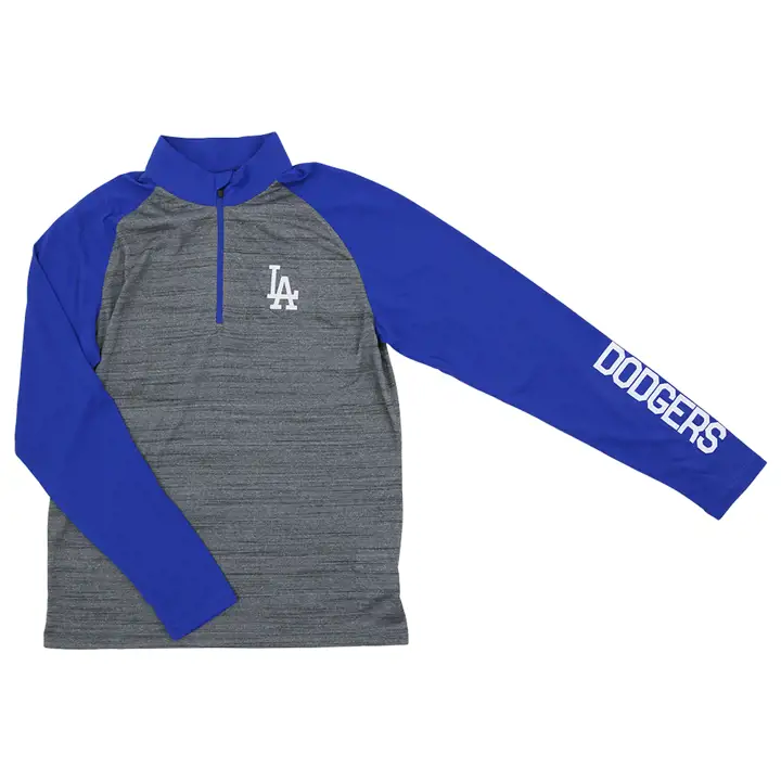 Los Angeles Dodgers MLB The Vandal 1/4 Zip gris/rbl