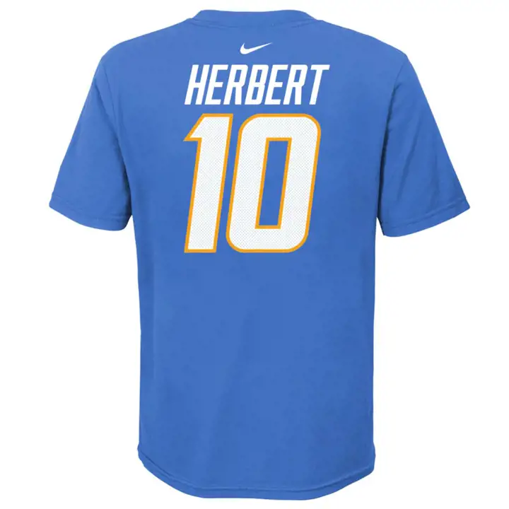 T-shirt Justin Los Angeles Chargers NFL Jeunesse Fierté N&N 3.0