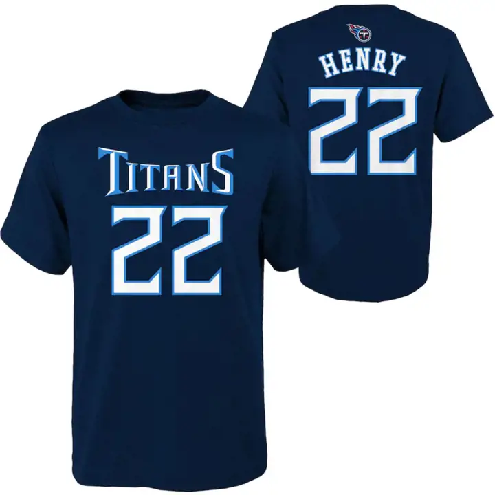 T-shirt enfant NFL Tennessee Titans Player Mainliner Derrick Henry