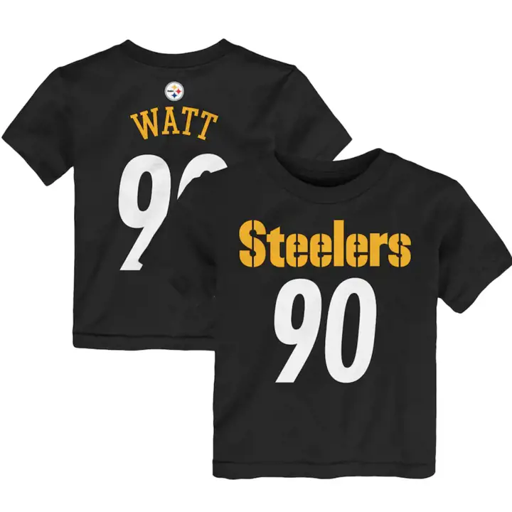 T-shirt Pittsburgh Steelers NFL Toddler Mainliner Player TJ Watt