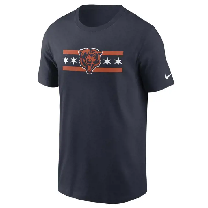 T-SHIRT CHICAGO BEARS NFL HOMETOWN 21 BEAR DOWN Marine