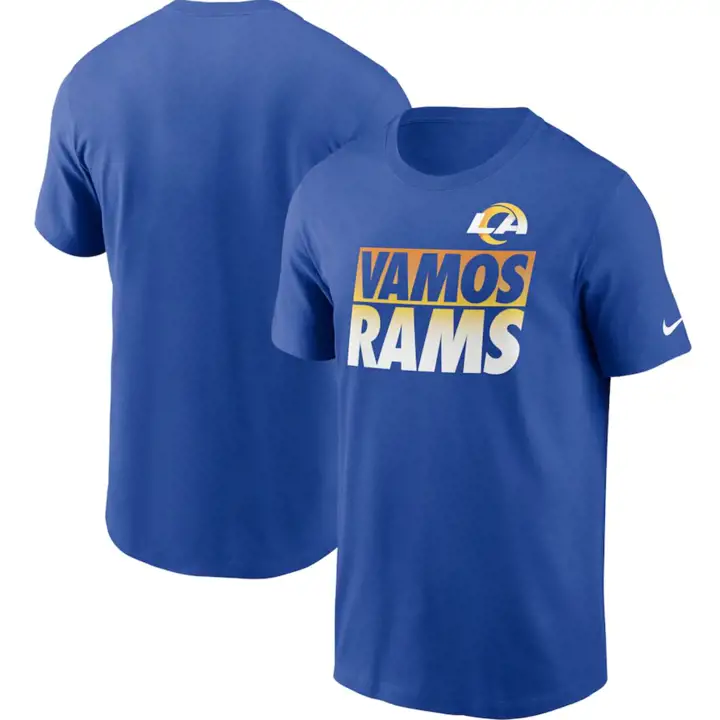 LOS ANGELES RAMS NFL T-SHIRT VILLE NATALE 21 VAMOS rbl