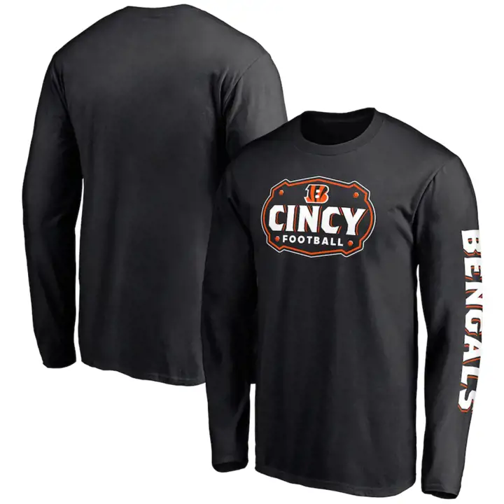 T-SHIRT MANCHES LONGUES CINCINNATI BENGALS NFL HOMETOWN 21 Cincy Football