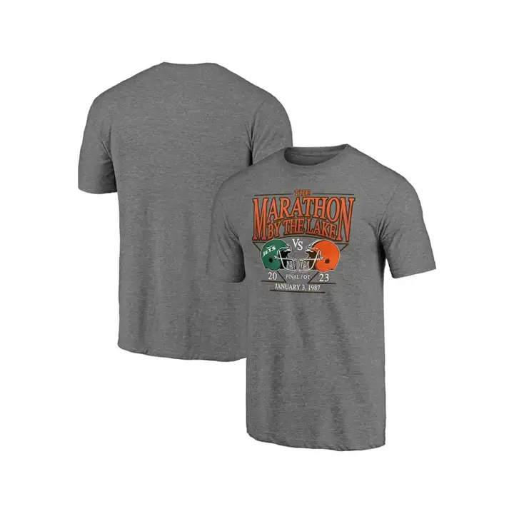 CLEVELAND BROWNS NFL T-SHIRT DOMICILE 21 Marathon gris