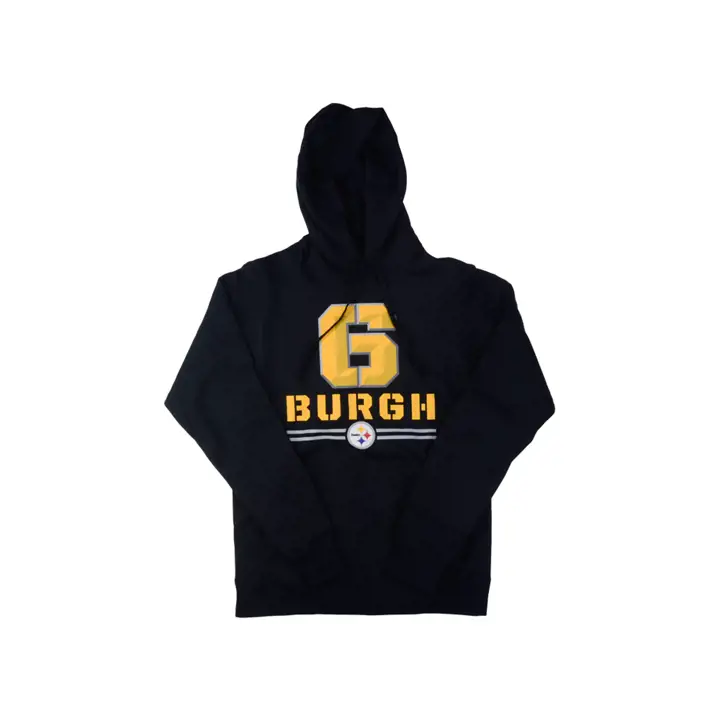 PITTSBURGH STEELERS NFL CAPUCHE LOCALITÉ 21 6 Burgh blk