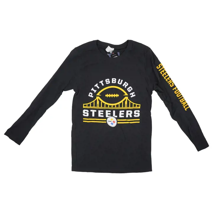 T-SHIRT MANCHES LONGUES NFL PITTSBURGH STEELERS 21 Hometown Brid
