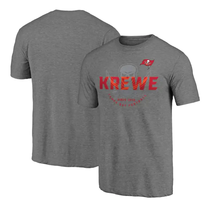 T-SHIRT VILLE NATALE NFL TAMPA BAY BUCCANEERS Krewe 21 gry