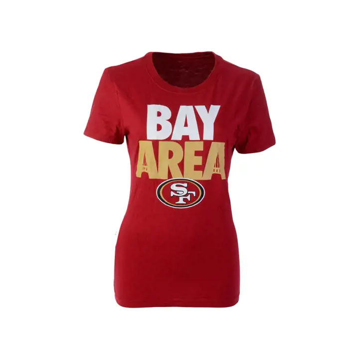 T-shirt en coton Nike NFL pour femme SAN FRANCISCO 49ERS SS 21 ROUGE
