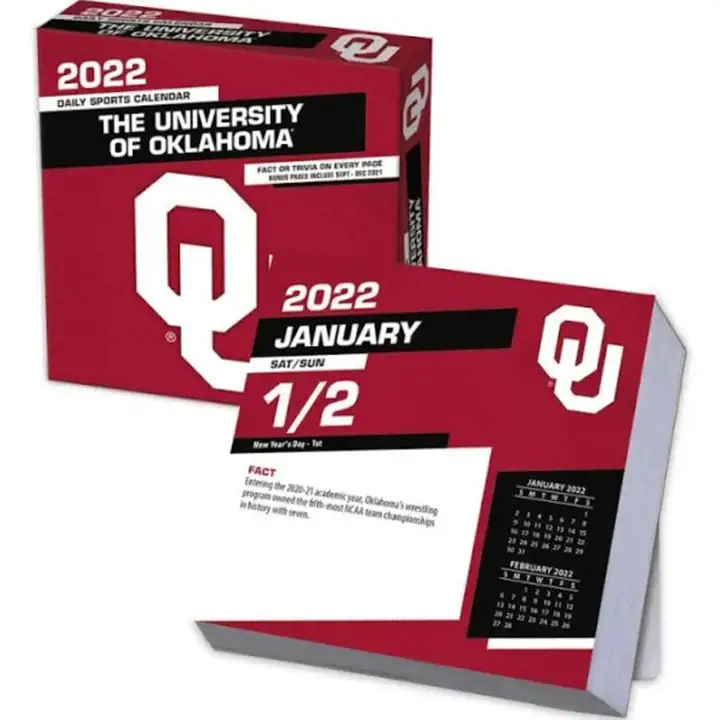 Calendrier de l'Avent Oklahoma Sooners 2022