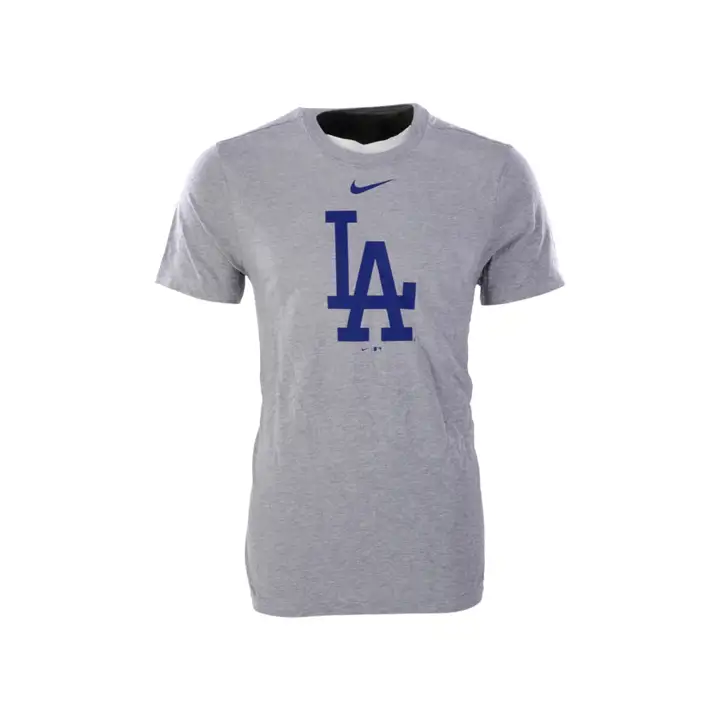 T-shirt Los Angeles Dodgers MLB Swoosh Wordmark gris