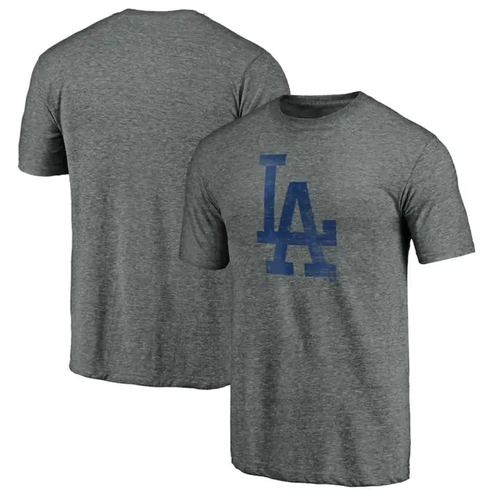 T-shirt Los Angeles Dodgers MLB avec logo vieilli en tissu tri-mélange dkg