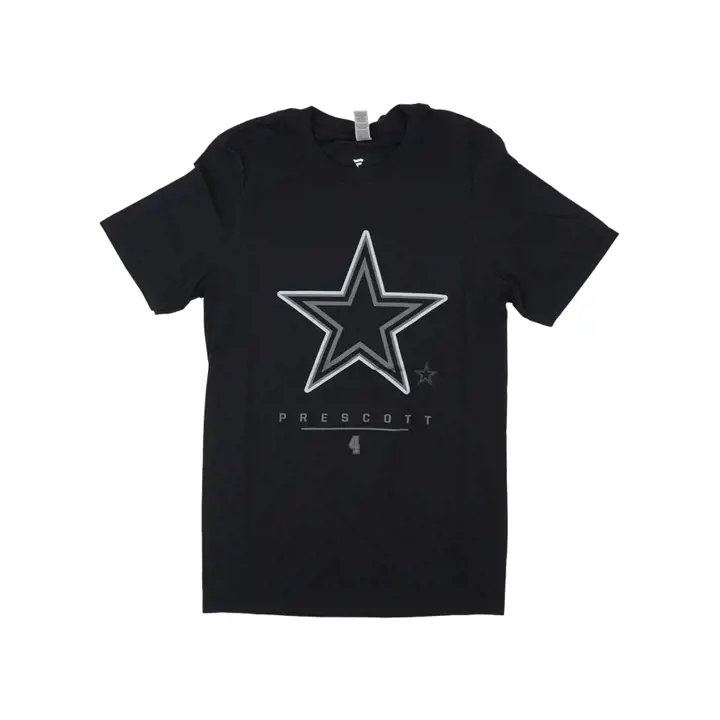 T-shirt Cowboys NFL « Notorious Player » Dak Prescott Noir