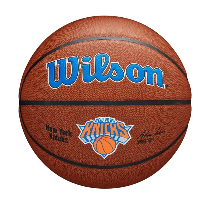 New York Knicks Team Alliance Ballon de Basket Taille Standard Marron