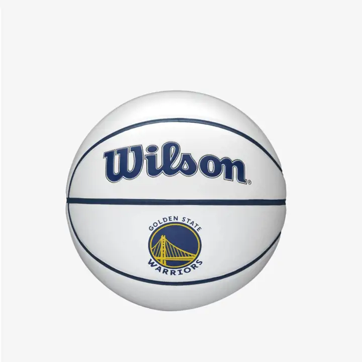 Mini ballon de basket autographié par l'équipe des Golden State Warriors