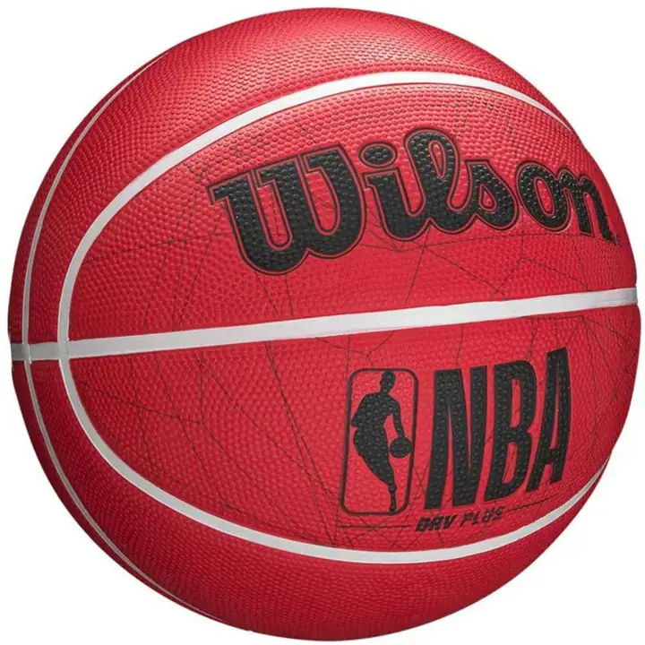 NBA Web Ballon de basket pleine taille rouge