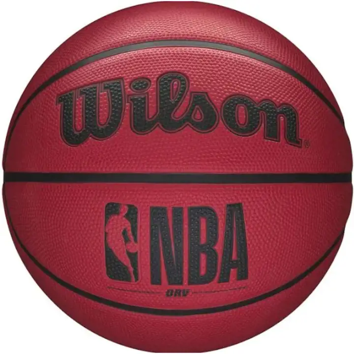 Ballon de basket NBA DRV pleine taille rouge