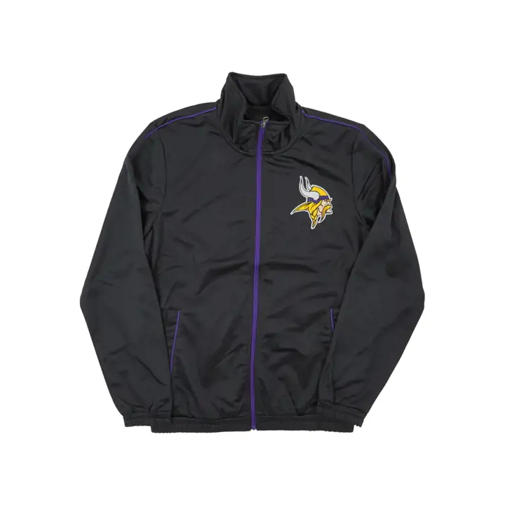 Veste de survêtement NFL en tricot Minnesota Vikings 21 BLK