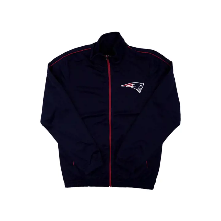 Veste de survêtement en tricot NFL New England Patriots 21 MARINE