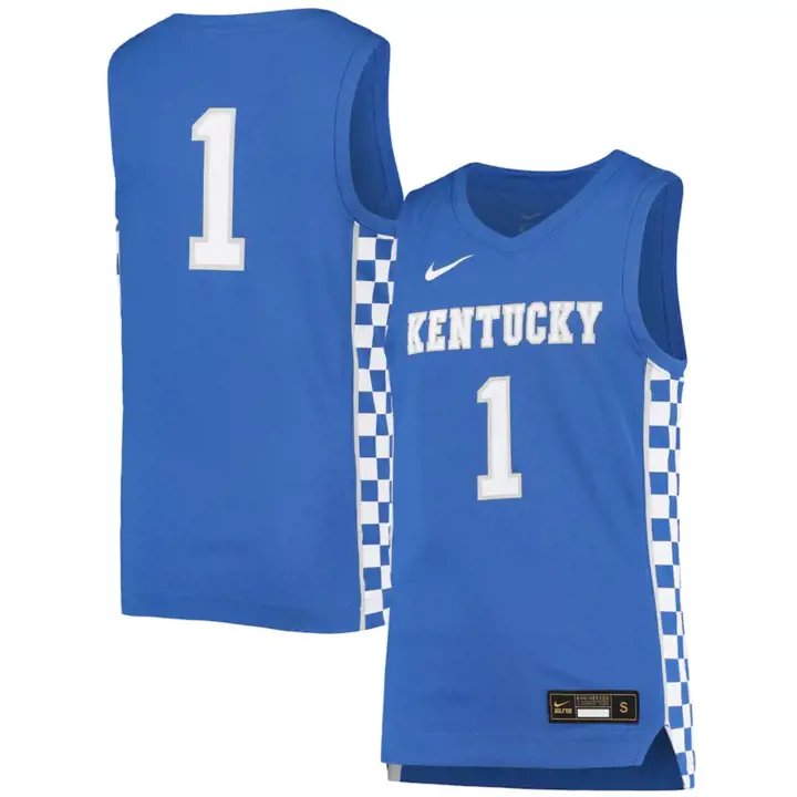 Maillot de basket-ball Devin réplique pour jeune Kentucky W NCAA