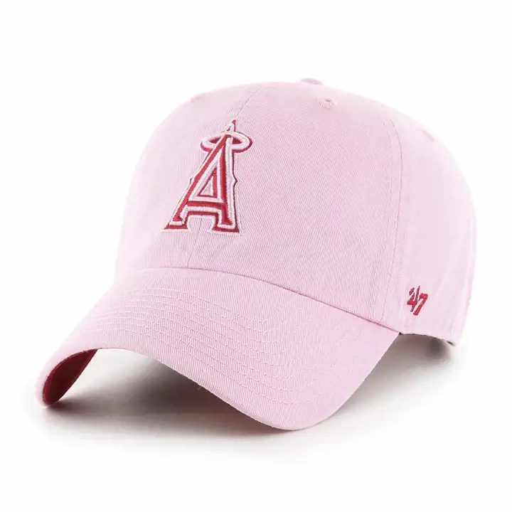 Casquette MLB Los Angeles Angels '47 Clean Up Rose/Rouge