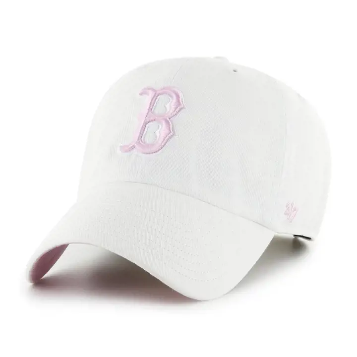 Boston Red Sox MLB White Ballpark '47 Clean Up blanc/rose