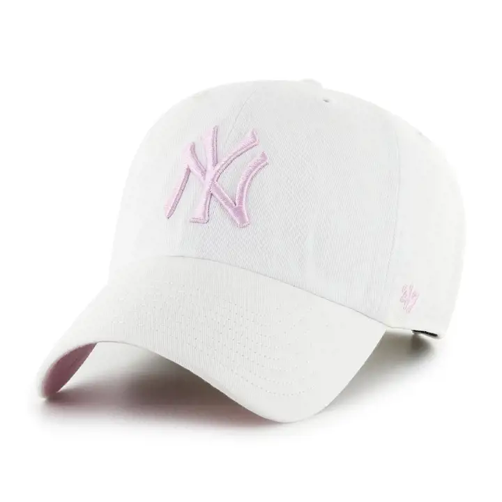 Casquette '47 Clean Up MLB New York Yankees stade blanc/rose