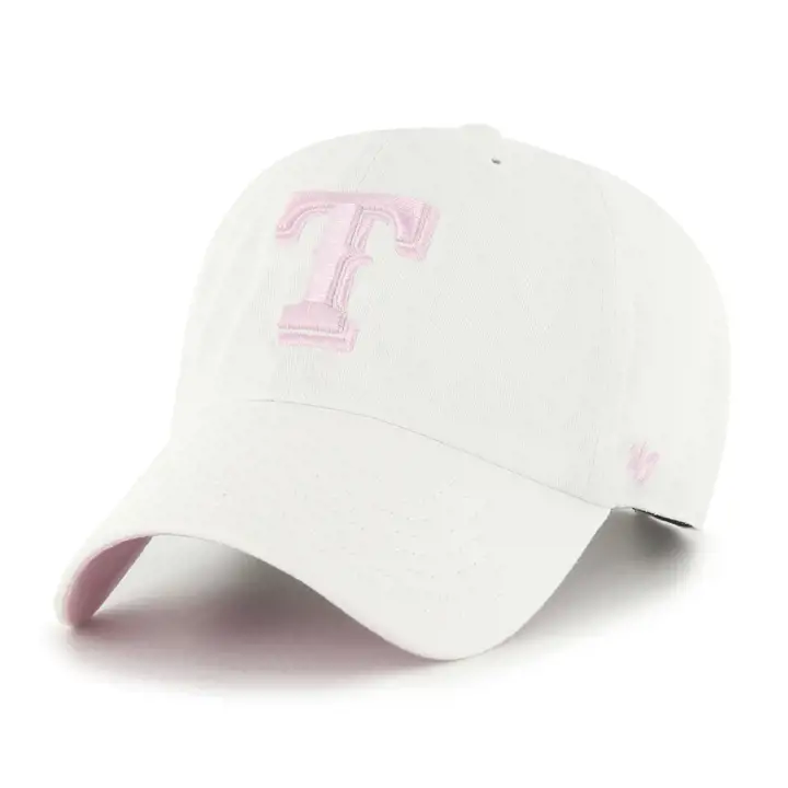 Texas Rangers MLB White Ballpark '47 Clean Up blc/ros