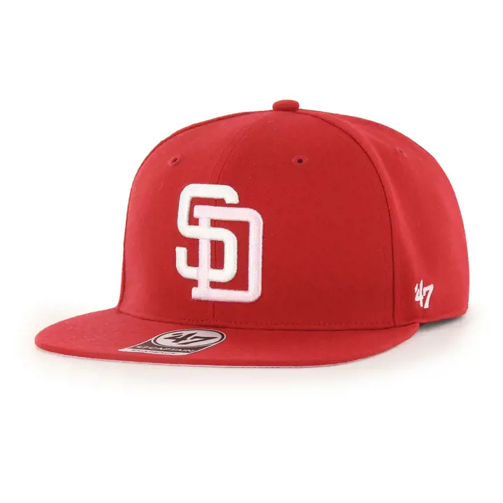 San Diego Padres MLB 47 Casquette Snapback Rouge et Rose ROUGE/ROUGE/ROSE