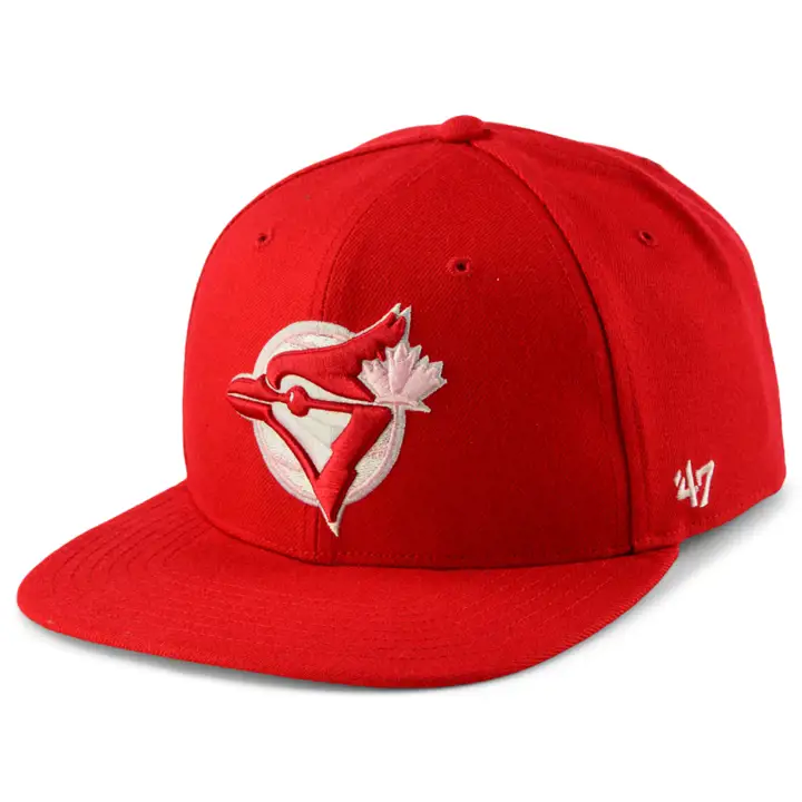 Toronto Blue Jays MLB 47 Casquette Ajustable Rouge et Rose ROUGE/ROUGE/ROSE