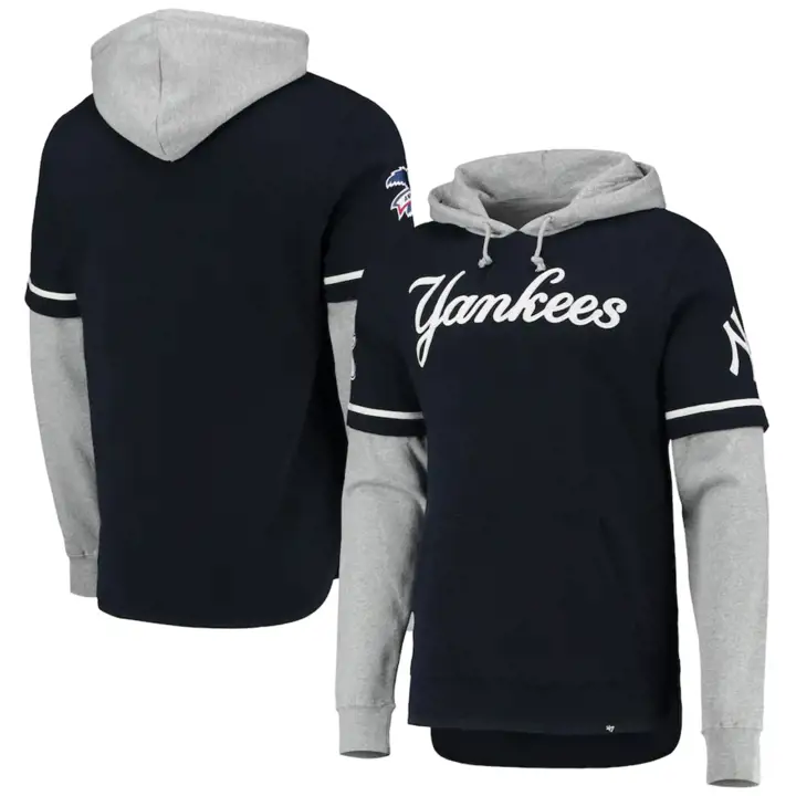 New York Yankees MLB 47 Trifecta Shortstop Hood BLEU MARINE/GRIS