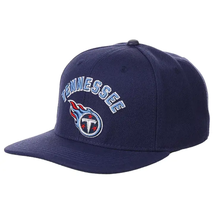 Casquette snapback NFL PRO Wordmark des Tennessee Titans bleu marine