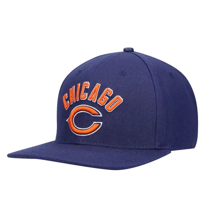Chicago Bears NFL PRO Wordmark Snap navy