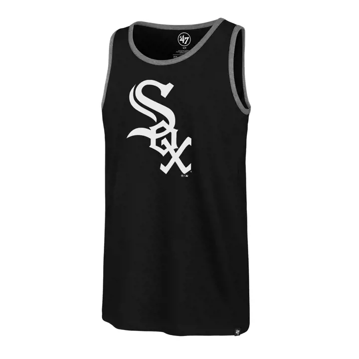 Chicago White Sox MLB Rival Ringer Tank noir