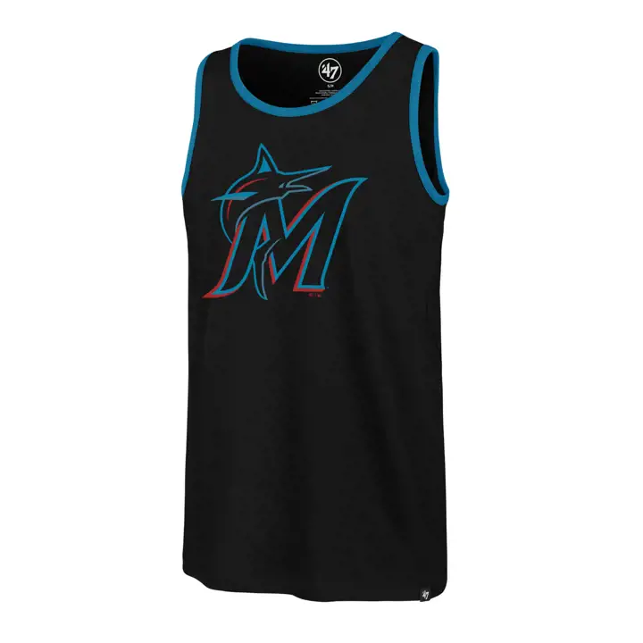 Débardeur MLB Rival Ringer Miami Marlins noir