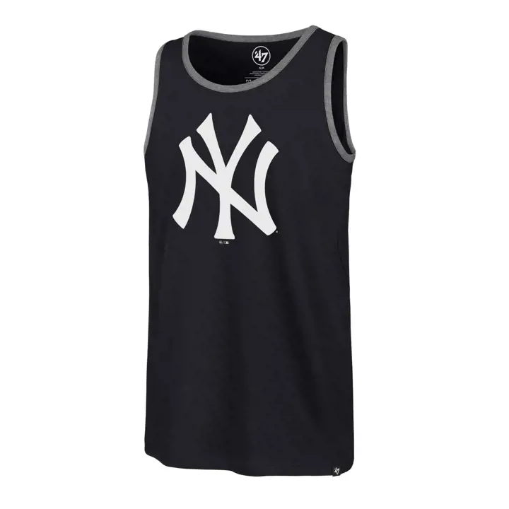 Débardeur de MLB New York Yankees Rival Ringer bleu marine