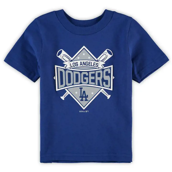 T-shirt Los Angeles Dodgers MLB Kids Diamond Bats rbl