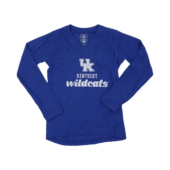 T-shirt manches longues Kentucky Wildcats NCAA pour petites filles rbl