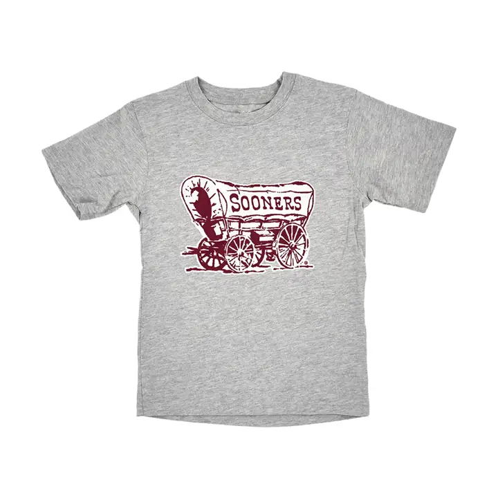 T-shirt Mascotte NCAA Oklahoma Sooners pour tout-petits - Gris