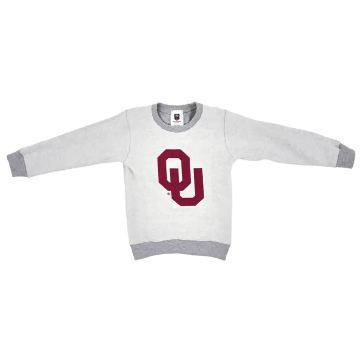 Oklahoma Sooners NCAA Polaire réversible pour tout-petits gry