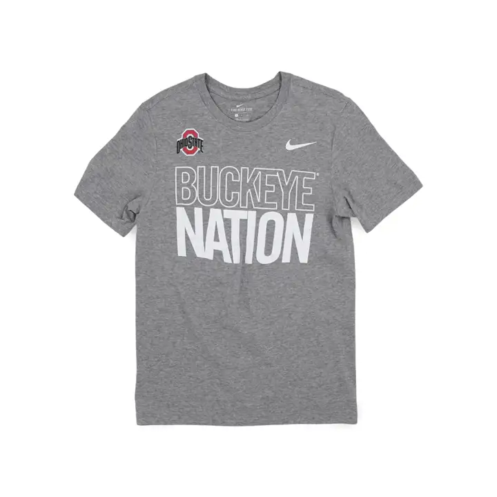 T-shirt Ohio St B NCAA Buckeye Nation GRIS