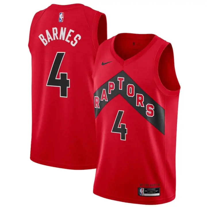 MAILLOT SWINGMAN ICON RAPTORS NBA Scottie Barnes ROUGE