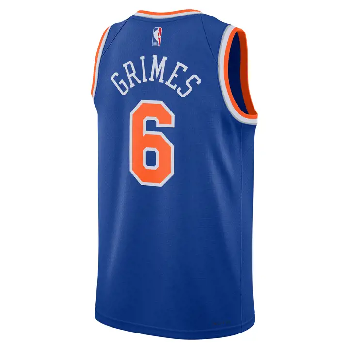 MAILLOT SWINGMAN ICON NBA KNICKS Quentin Grimes BLEU