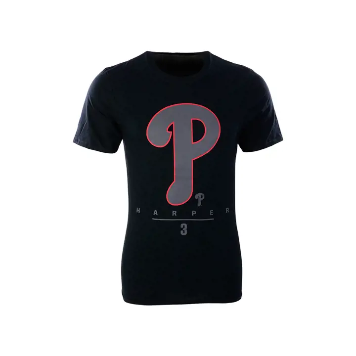 T-shirt Joueur PHILLIES MLB Notorious II Bryce Harper noir