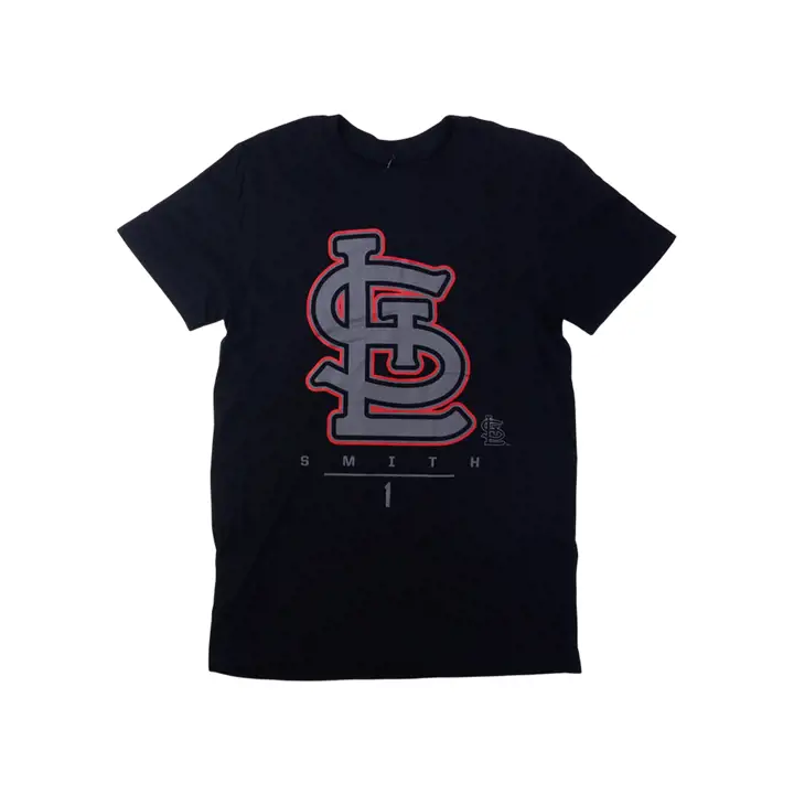 T-Shirt Joueur STL CARDS MLB Notorious II Ozzie Smith noir
