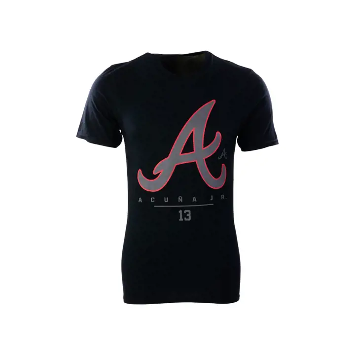 BRAVES MLB Notorious II T-shirt de joueur Ronald Acuna blk