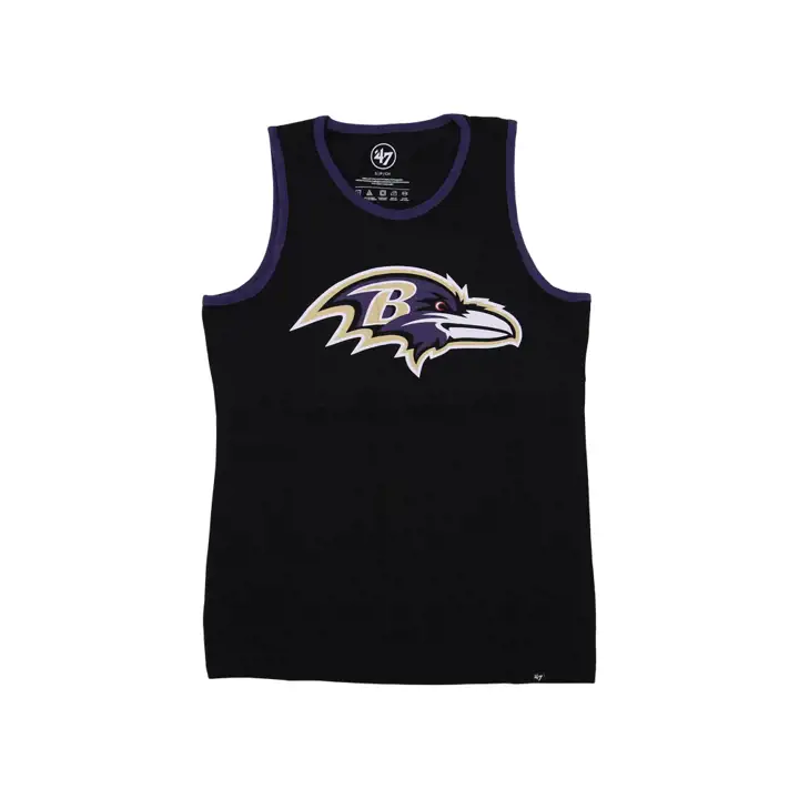BALTIMORE RAVENS NFL Imprimé Super Rival Débardeur 22 noir