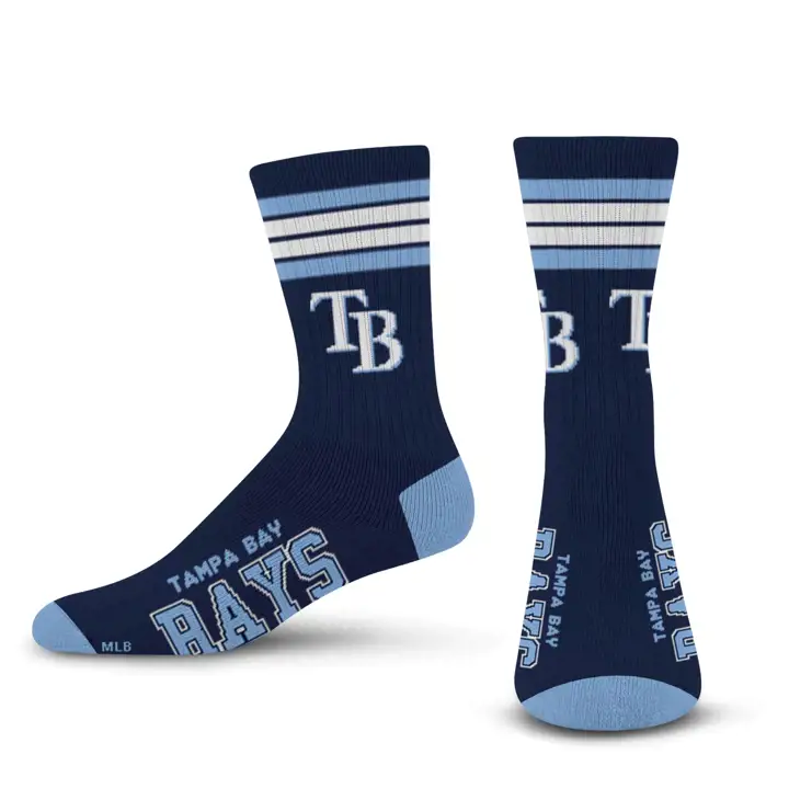 Tampa Bay Rays 4 Stripe Deuce Crew 504 ast