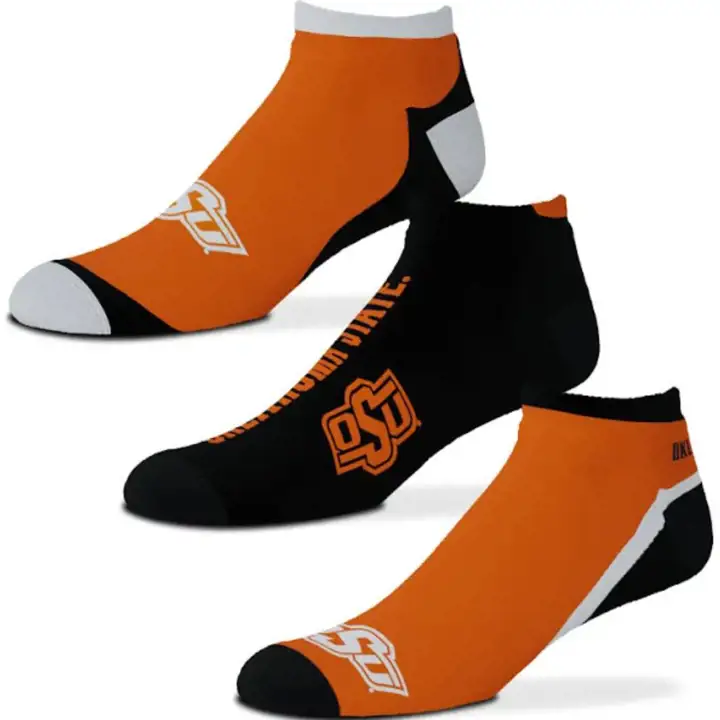 Lot de 3 paires de chaussettes Oklahoma State Cowboys Flash
