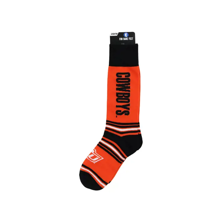 Chaussette d'équipe des Cowboys d'Oklahoma State