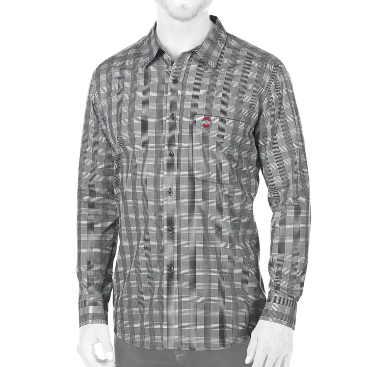 Chemise boutonnée noire NCAA Ohio State Buckeyes Evolution